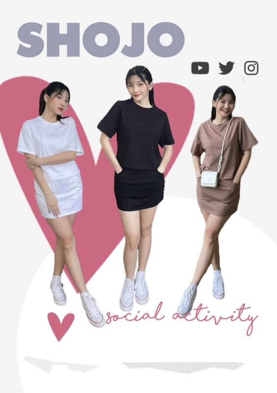 Bộ váy thun hút mọi ánh nhìn của SHOJO