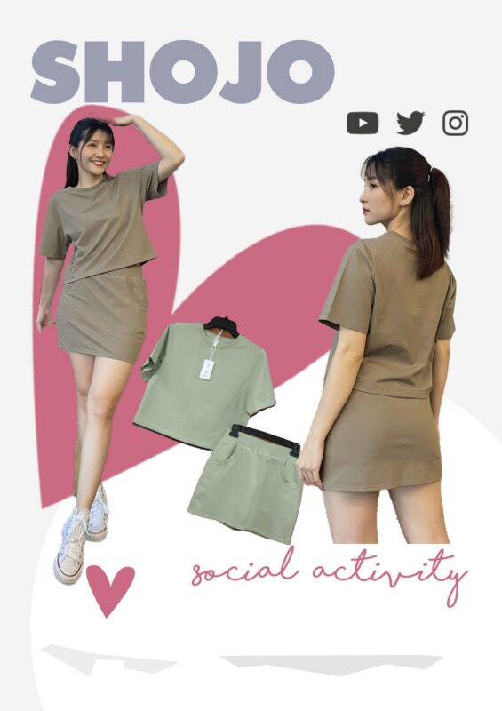 Bộ váy thun hút mọi ánh nhìn của SHOJO