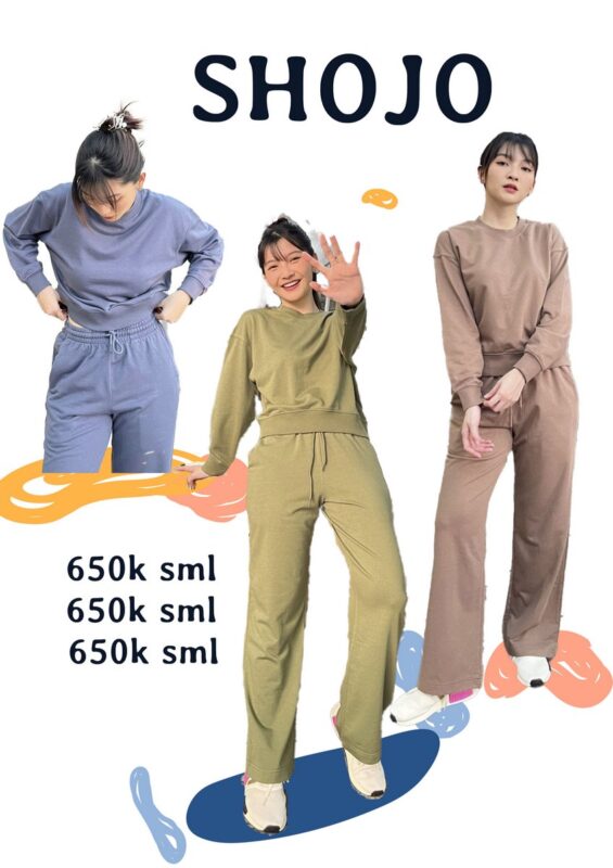 Bộ đồ hoodie Shojo mới