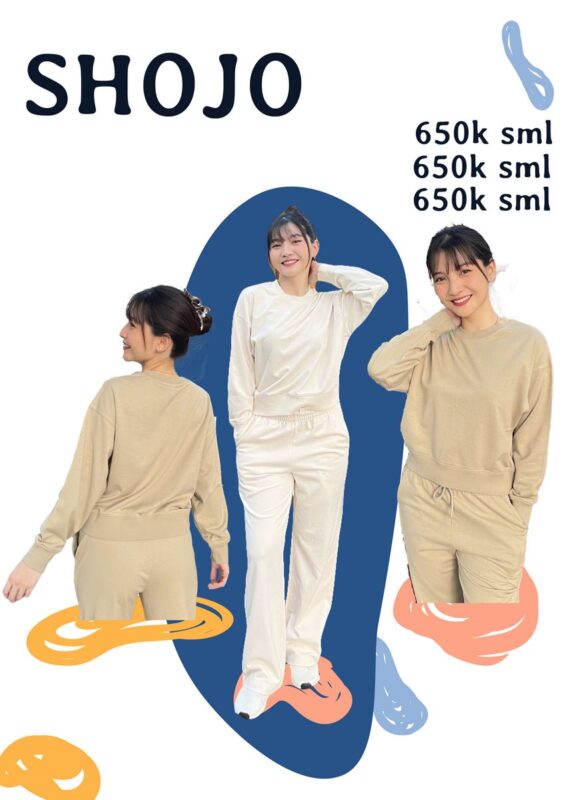 Bộ đồ hoodie Shojo mới